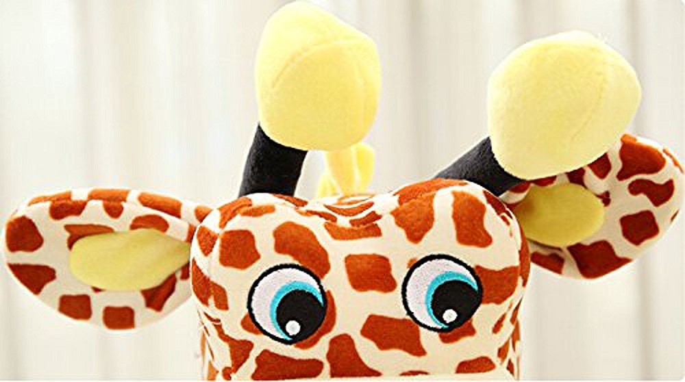 Pluszowy fotel dla dzieci Żyrafa